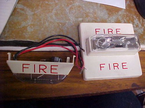 New wheelock rss-2415w fire strobe &amp; fire strobe insert ...  zm-09 for sale