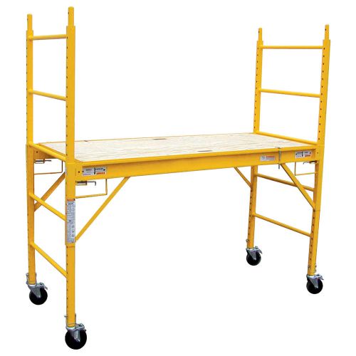 Pro series 6.25&#039; h x 75.6&#034; w x 29.28&#034; d steel multi purpose scaffolding system for sale