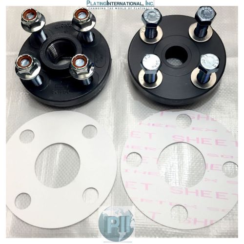 1&#034; Air Diaphragm Pump NPT Flange Kit