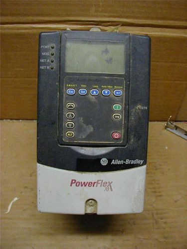 Allen Bradley 20A D 3P4A 0 AYNNNNN PowerFlex 70 Drive, 2 HP, 440 Volt, 3 Phase