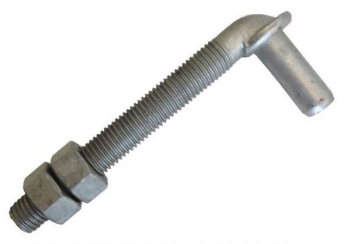 Galvanized 3/4&#034; gate hanger j-bolt for sale