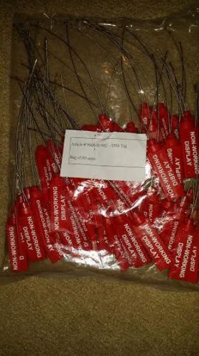 Non-working display wire tags 9000-40-682 dni tag (60pcs for $34.99) for sale