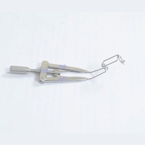 New SS Lieberman Flat Body Eye Speculum K wire Adjustable Flat Body Blade 14mm