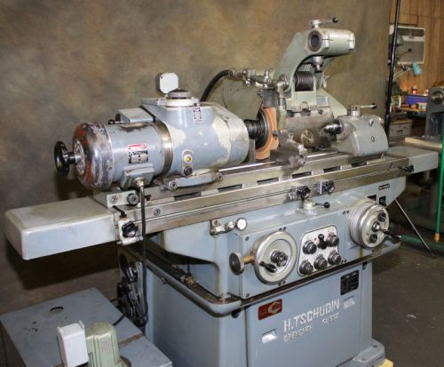 8&#034; swg 16&#034; cc tschudin htg-400 od grinder, swg down i.d. attach., hyd. fullauto for sale