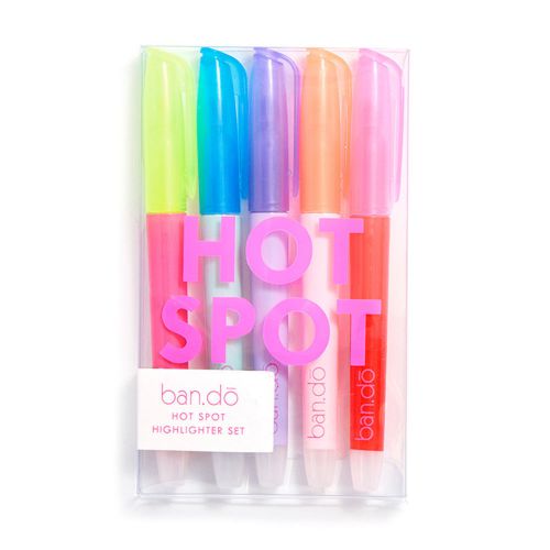 NEW - Bando Ban.do - Highlighter Set - Hot Spot