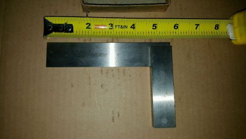 Vintage Starrett Square #20 Solid Steel 4-1/2&#034;