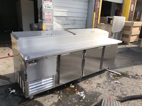 Leader 96&#034; Commercial Pizza Prep Table ESPT96SC