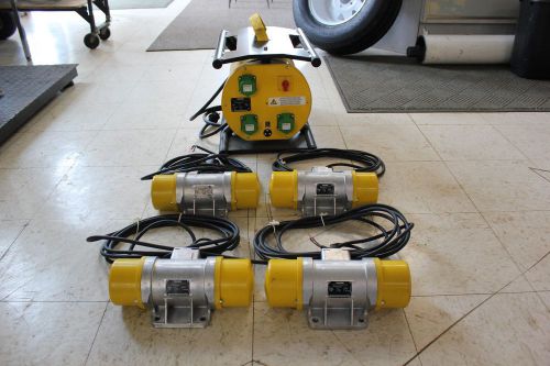 Wacker External Concrete Vibrator System Lot of 5 Items