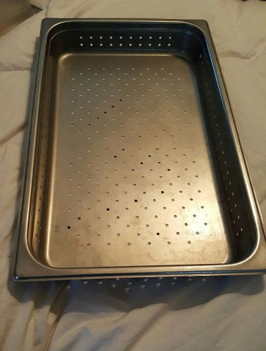 Lot of 4 Thunder Group Full Size Steam Pans