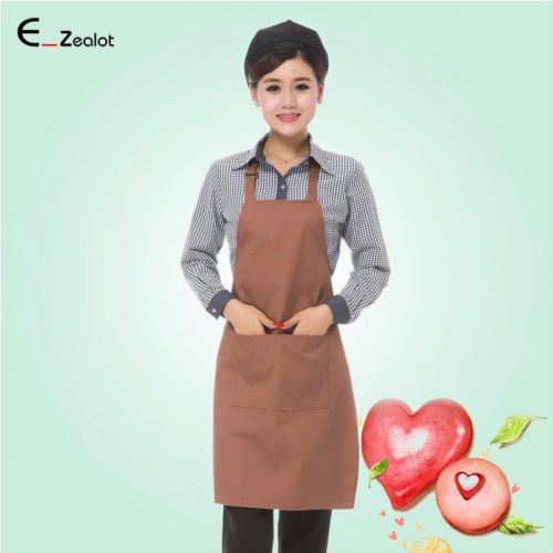 1pc apron with pocket for chefs butchers kitchen cooking craft home cleaning for sale