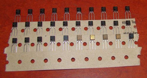 30PCS ON-SEMI PN2222ARLRA Small Signal Transistor TO-92-3 Kinked Lead .1&#034; Space