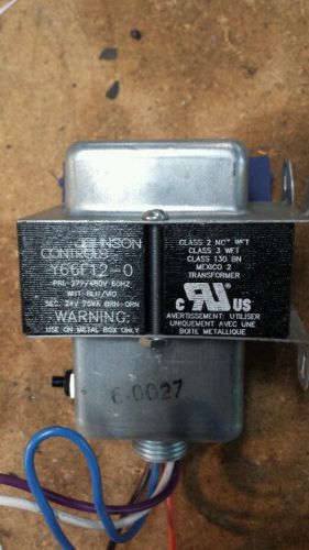 Johnson Controls Y 66 F12-0 Transformer