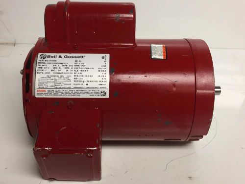 Bell gossett 56c17d5662e p electric motor for inline pump 1-1/2hp 1725rpm 1ph for sale