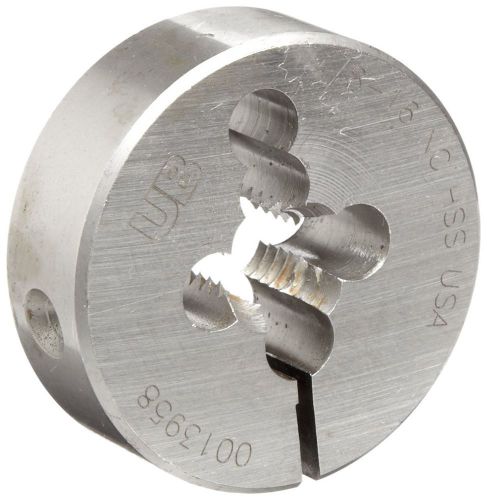 Union Butterfield 2510(UNC) HSS Die, 1-1/2&#034; OD, 3/8&#034;-16 Thread Size 1410184