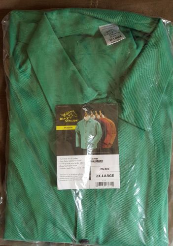 Black Stallion Fire Resistance Welding Jackets (2X ONLY)