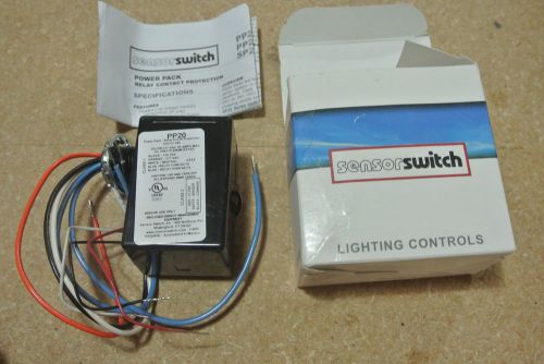 SENSOR SWITCH PP20 POWER PACK RELAY CIRCUIt 120/277VAC *NIB*