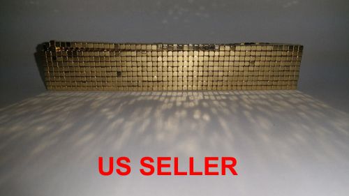 x10 N52 Gold Plated 2x2x2mm Neodymium Rare-Earth Block Magnets