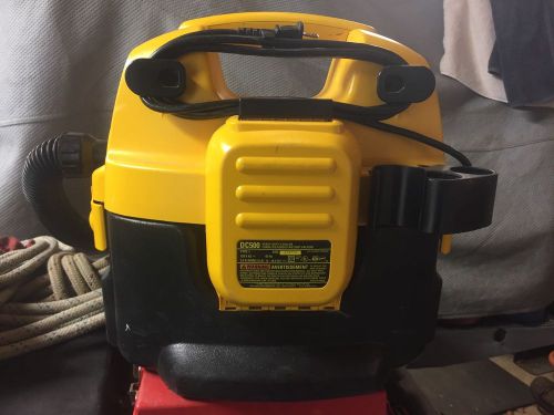 Dewalt dc500 corded cordless heavy duty 2 gallon wet dry vacuum for sale