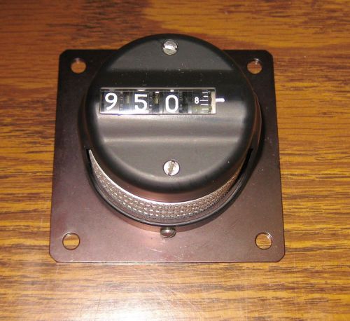 Amphenol MICRODIAL Counting Potentiometer Knob 1304