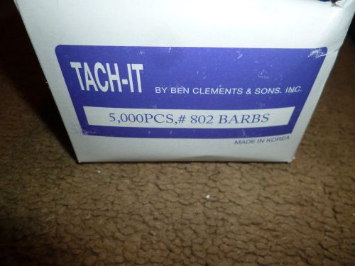 2&#034; Barbs For Amram Tach-It Avery Dennison Monarch Garvey Tags Gun 5000 pcs Clear