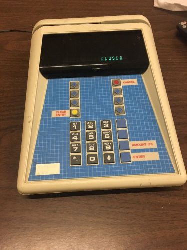 Vintage Credit Card Machine Terminal Visa Master Card Discover Collectible Lqqk