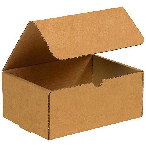 Box bm943k corrugated mailers, 9&#034; x 4&#034; x 3&#034;, kraft pack of 50 for sale