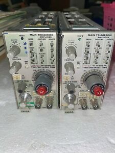 TEKTRONIX 7B53A DUAL TIME BASE OSCILLOSCOPE PLUG INS