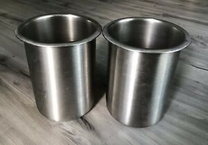 2 Vollrath 78710 1.25 Qt Stainless Steel Bain Marie Pot