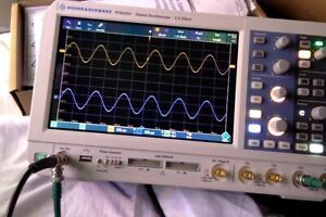 Rohde Schwarz RTB2004 oscilloscope, options, accessories, Ch1 &amp; Ch2 not working