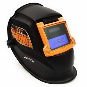 New 90 x 35 mm Auto Darkening Welding helmet automatic solar cell powered