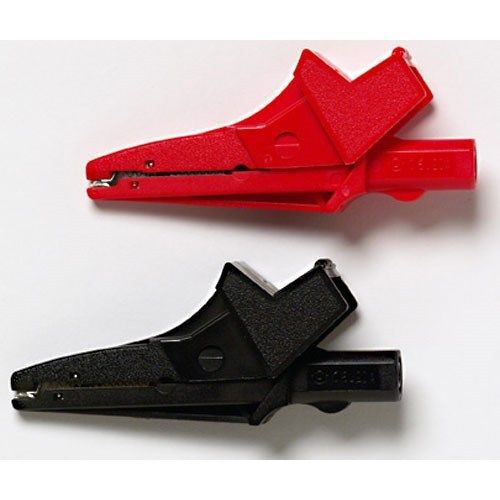 Pomona 6041B Alligator Clip, Extra Large For Dmm And Banana Plug Cords, 2 Pcs.