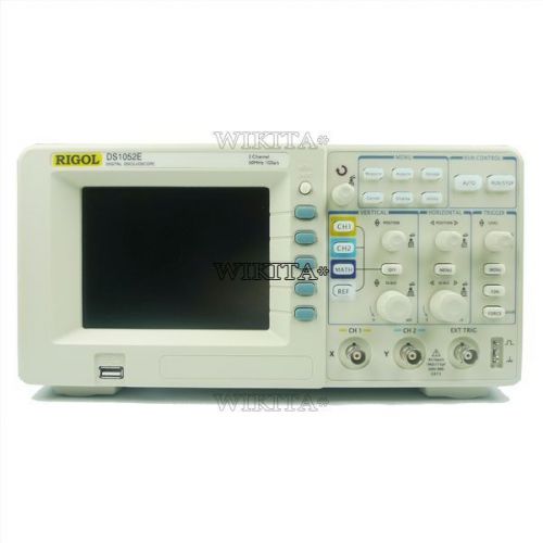 WARRANTY NEW 3 OSCILLOSCOPE DIGITAL 1MPTS 50MHZ RIGOL 1GSA/S YEARS DS1052E