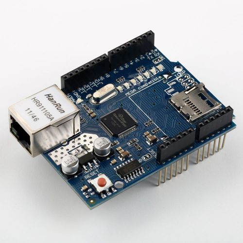 Ethernet shield w5100 micro-sd card slotfor arduino 2009 uno mega 1280 2560 su for sale