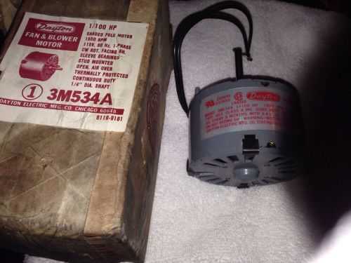 Dayton 3M534A Fan and Blower Motor