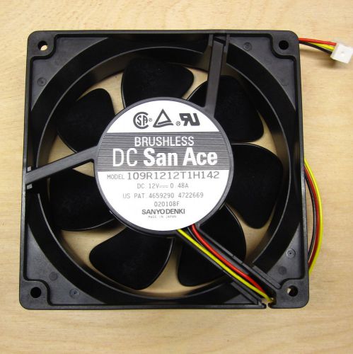 NEW Sanyo Denki San Ace 12 Volt 109R 120 x 38 mm DC 2x Ball fan JAPAN QUIET CPU