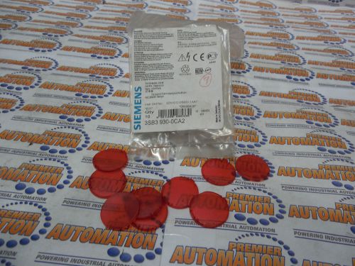 3SB3 930-0CA2 - ACCESSORY, CAP RED,ROUND VERSION 9/pkg.