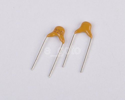 5pcs Monolithic Ceramic Chip Capacitor 22pF 22 50V