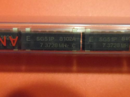 500 ~ SEIKO # SG51P-7.3728MC CRYSTAL OSCILLATOR 7.3728MHZ EPSON PDIP SG51P NEW