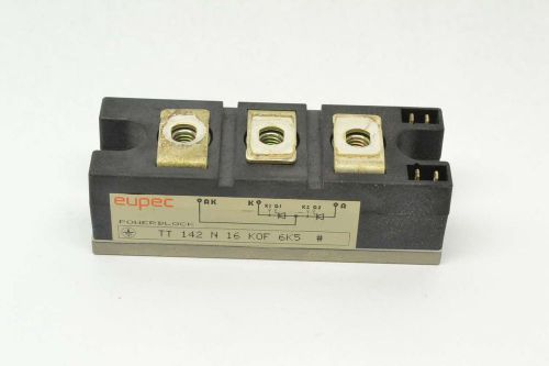 EUPEC TT 142 N 16 KOF 6K5 POWERBLOCK DIODE POWER MODULE THYRISTOR B422176