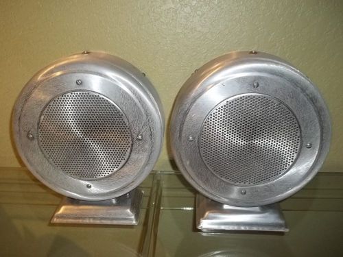 Two aluminum lowell model lcb-8 bi-directional baffles wall/ceiling mount +bonus for sale