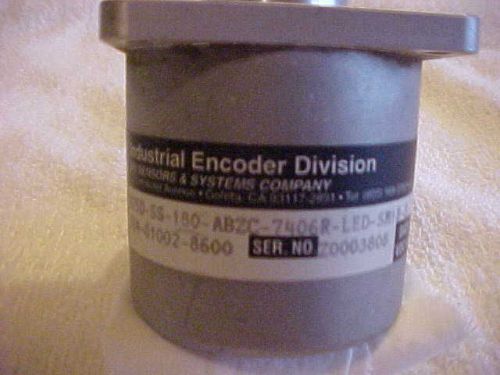 BEI Industrial Encoder Mod. H25D-SS-180-ABZC-7406R-LED-SM18-S 924-01002-8600