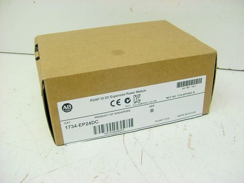 2013 Date New Allen Bradley 1734-EP24DC Ser B Point I/O Power Supply 1734EP24DC