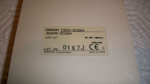 OMRON SYSMAC C500-QC224