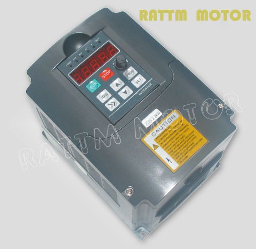 2.2kw 220v or 110v 3hp variable frequency drive vfd inverter for sale