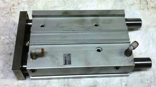 SMC MGPM50N-175 PNEUMATIC LINEAR ACTUATOR W/ 7&#034;STROKE