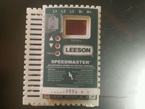 Leeson speedmaster Adjustable speed motor control  174285.00 7.5HP