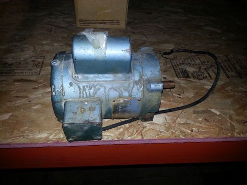 Baldor Boston Gear DS 115vac 6.2amp single phase 1725rpm frame 56c