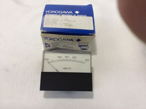 NEW YOKOGAWA 03-785060-00 PANEL METER 55-65 HEARTZ 120 Volts AC