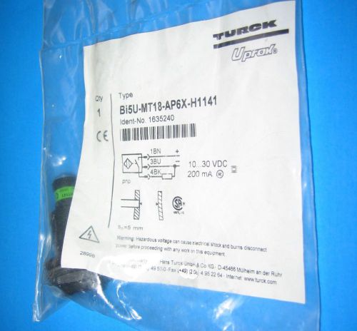 TURCK proximity switch Bi5U-MT18-AP6X-H1141, UPROX, 1635240