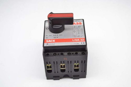Abb lna32 sace limitor 3p 32a amp 600v-ac molded case circuit breaker b427882 for sale